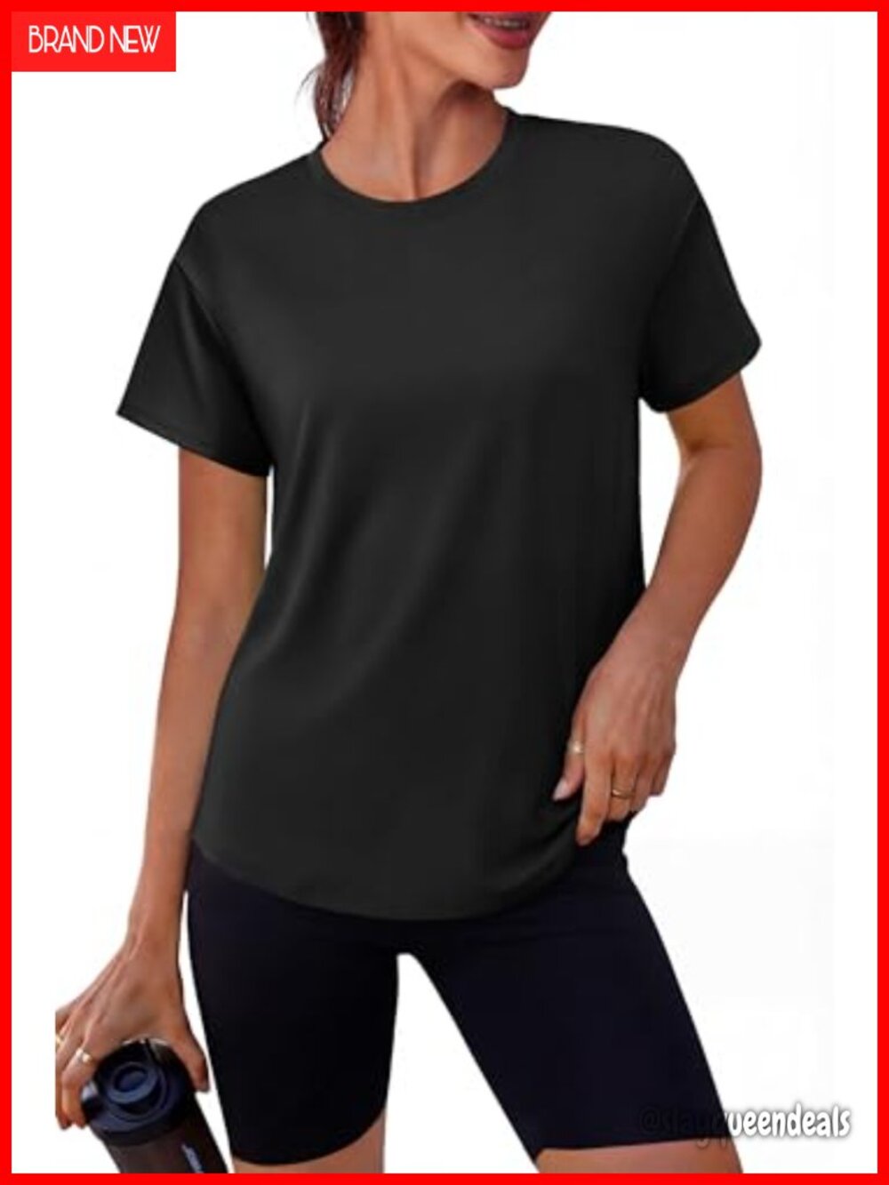 Workout Tops for Women Short Sleeve T-Shirt Loose Fit Athletic Gym Yoga